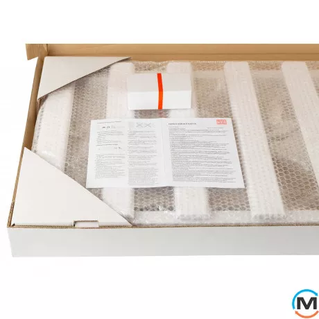 Электрическое полотенцесушитель Luxrad SCALA NEW 840x500 белый RAL 9003, тен (300 Вт) скрытый монтаж, слева, Цвет: Белый, Высота (мм): 840, Модификация: скрытый монтаж, Исполнение: Левый, фото , изображение 2