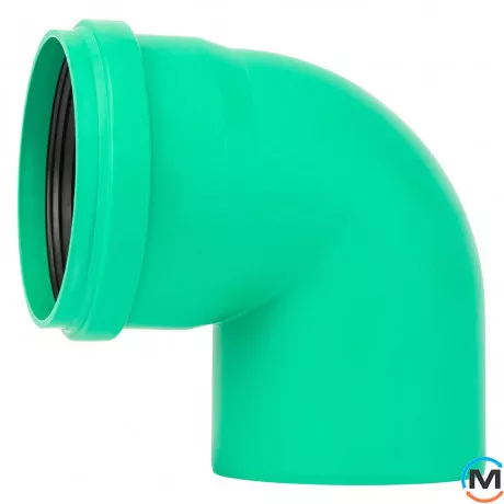 Коліно каналізаційне Ostendorf KG2000B 250х87°, Градус (град.): 87, Діаметр (мм): 250, фото 