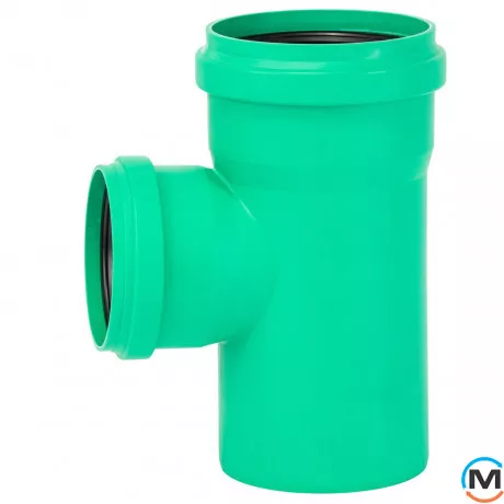 Трійник каналізаційний Ostendorf KG2000EA 200х150 87°, Градус (град.): 87, Діаметр (мм): 200, Модифікація: 200х150 87°, фото 