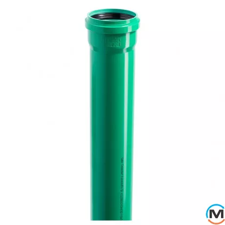 Труба канализационная Ostendorf KG2000EM 110х3000 мм, Диаметр (мм): 110, Длина (мм): 3000, фото 