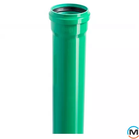 Труба канализационная Ostendorf KG2000EM 125х2000 мм, Диаметр (мм): 125, Длина (мм): 2000, фото 