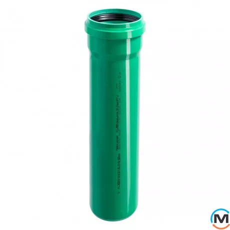 Труба каналізаційна Ostendorf KG2000EM 125х500 мм, Діаметр (мм): 125, Довжина (мм): 500, фото 