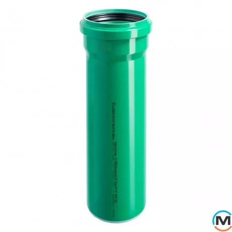 Труба канализационная Ostendorf KG2000EM 150х500 мм, Диаметр (мм): 160, Длина (мм): 500, фото 