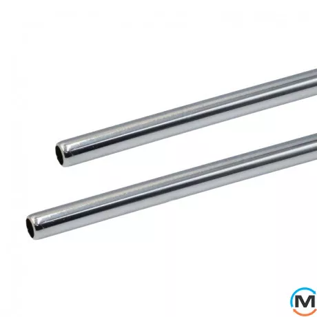 Трубка Albertoni хромированная в штанге Ø10 L = 1,0 м 130/2, Диаметр (мм): 10, Длина  (см): 100, фото 