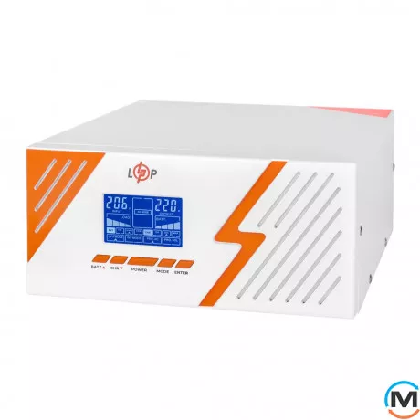 ИБП LogicPower с правильной синусоидой 12V LPM-PSW-1500VA (1050Вт) White, фото , изображение 3