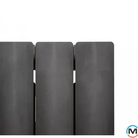 Радіатор опалення Fondital алюмінієвий (10 секцій) BLITZ SUPER B4 PURE METAL 500/100, Колір: Сірий, Міжосьова відстань (мм): 500, Кількість секцій: 10, фото , зображення 2