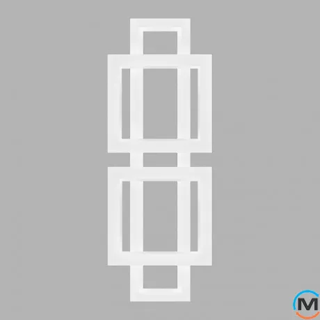 Сушка для рушників Genesis-Aqua Graf 1400x500 білий, Колір: Білий, фото 