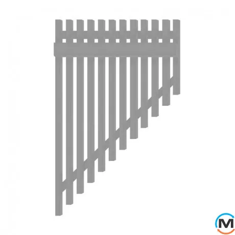 Полотенцесушитель Genesis-Aqua Oscar 1000x515 графит, Цвет: Графит, фото 