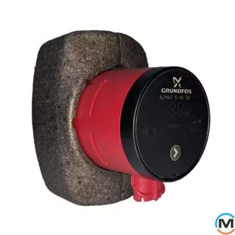 Циркуляционный насос Grundfos ALPHA1 25-80 130 1x230V 50Hz 6H, Модификация: Alpha1 25-80 130z 6H, фото 