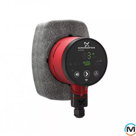 Циркуляційний насос Grundfos ALPHA2 25-60 N 130 1x230V 50Hz 6H, Модифікація: Alpha2 25-60 N 130, фото 