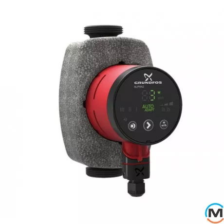 Циркуляційний насос Grundfos ALPHA2 25-80 180 1x230V 50Hz 6H, Модифікація: Alpha2 25-80 180, фото 