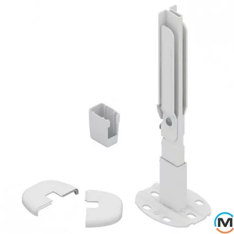 Комплект низких напольных кронштейнов MB-FIX PK3+QKK+QKP (2 шт.) для пан. радиаторов (300÷1000 мм), фото 