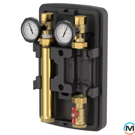 Насосная группа Meibes MeiFlow Top S UC DN32 прямая с насосом Grundfoss UPM3 Hybrid 32-70 Поколение 9, фото , изображение 3