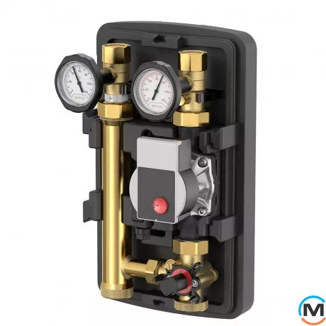 Насосна група Meibes MeiFlow Top S MC DN25 змішується з насосом Alpha 2.1 25-60 9, фото 