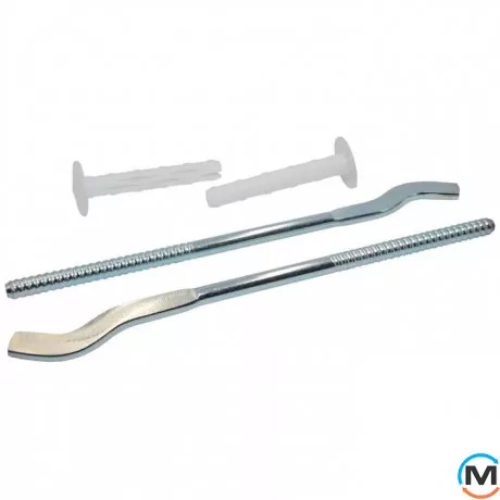 Кронштейн для алюминиевого радиатора гипсокартон 245 x 8,8 мм Raccorderie Metalliche, фото 