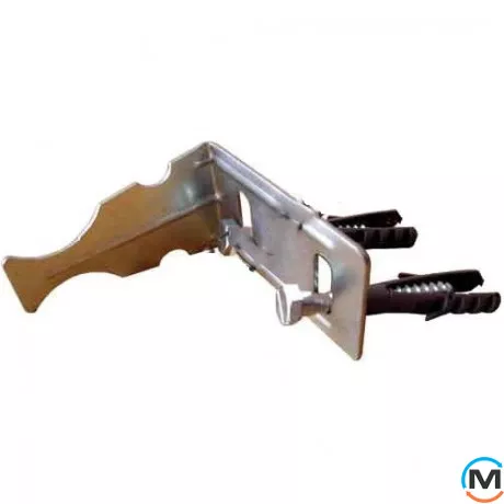 Угловой кронштейн для алюминиевого радиатора оцинков. Raccorderie Metalliche, фото 