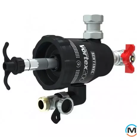 Сепаратор шламу Sentinel Vortex 200 ultraCompact з магнітним уловлювачем різьблення 3/4", фото , зображення 2