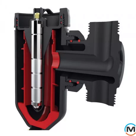 Сепаратор шлама Sentinel Vortex 300 Compact с магнитным уловителем резьба 3/4", Диаметр резьбы: 3/4", фото , изображение 4