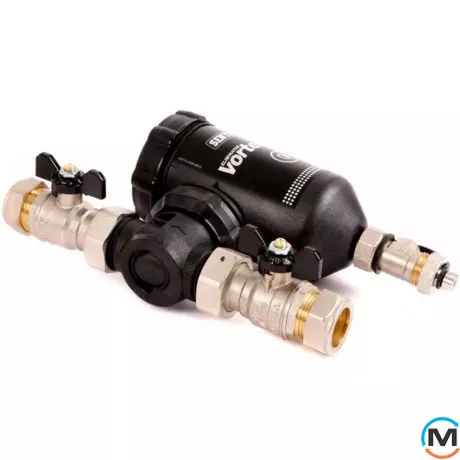 Сепаратор шламу Sentinel Vortex 300 Compact з магнітним уловлювачем цангу 22 мм, Діаметр різьблення: Цанга 22 мм, фото , зображення 2