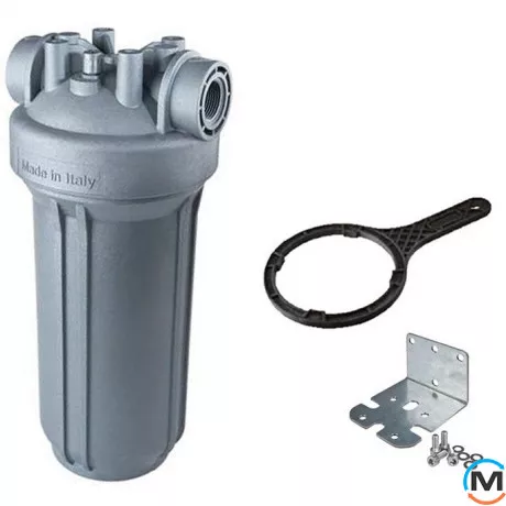 Фильтр-колба Atlas Filtri антимикробная DP BIG SANIC 1" IN (пластик) 20" 45°C 8 bar KIT, Типоразмер: 20", фото 