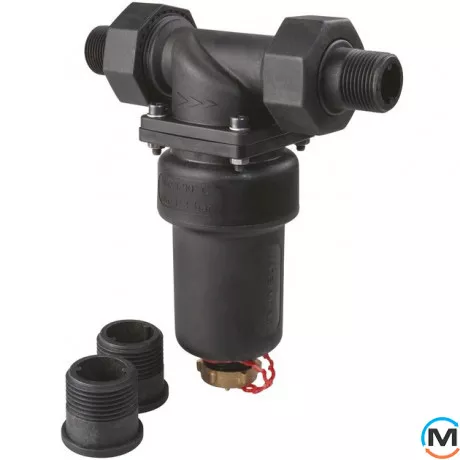 Магнитный фильтр-шламоотделитель Atlas Filtri FDM 2A 3/4"-1" 90°C/600 μ/3 bar, фото 