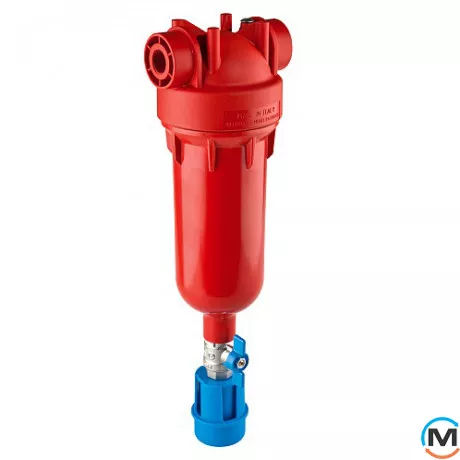 Фільтр-колба Atlas Filtri самопромивний HYDRA HOT 1/2" IN (пластик) + картридж RAH 90 mcr, Діаметр різьблення: 1/2", фото 