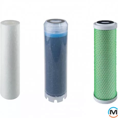 Набор Картридж Atlas Filtriв для тройных систем NEW! ХЛОР СТОП (CPP+LA+CB CTO) Srl, фото , изображение 2