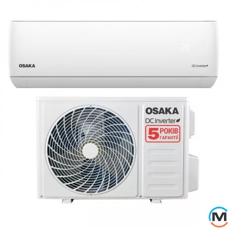 Кондиционер сплит система OSAKA STVP-12HH3 (Wi-Fi) Power PRO DC INVERTER, Площадь помещения (кв.м): 40, фото 