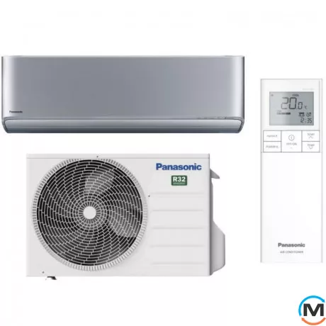 Кондиционер сплит-система Panasonic Инвертор Flagship Silver CS-XZ25ZKEW/CU-Z25ZKE, Цвет: Серебро, Площадь помещения (кв.м): 25, фото 