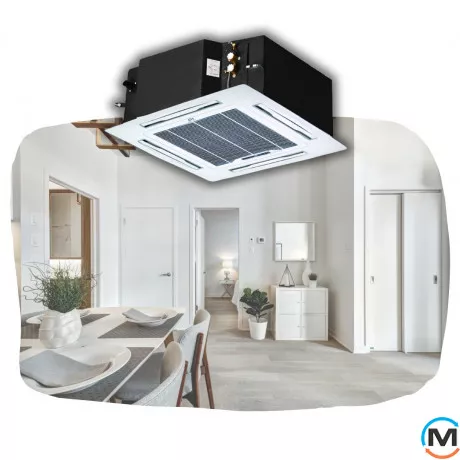 Кассетный фанкойл Cooper&Hunter CH-FC100K2+T-MBQ4-02C, Площадь помещения (кв.м): 100, фото , изображение 3