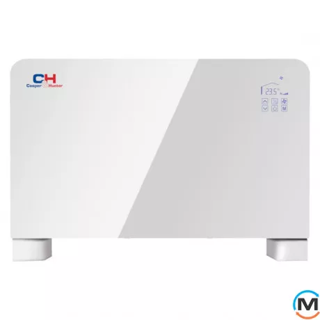 Напольный фанкойл Cooper&Hunter CH-FK34SWK2, Тепловая мощность (кВт): 3.5, Цвет: Белый, Площадь помещения (кв.м): 35, фото 
