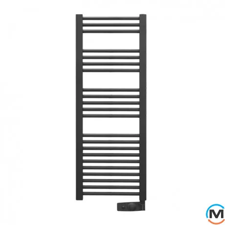 Електричний сушка для рушників Atlantic 2012 антрацит 1248х400х100мм 500 Вт, Колір: Антрацит, Макс. потужність (Вт): 500, Висота (мм): 1248, фото 