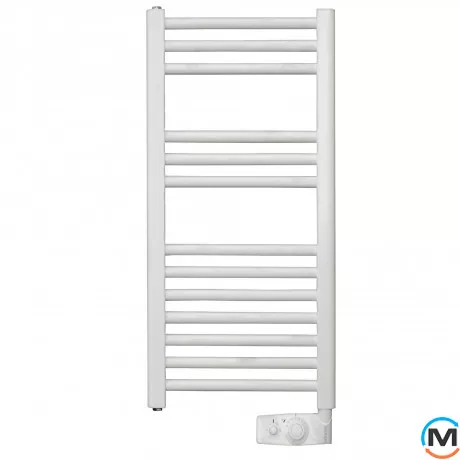 Електрична сушка для рушників Atlantic 2012 біла вузька 300 Вт (785*400*30 (85 з кріпленням)), Колір: Білий, Макс. потужність (Вт): 300, Висота (мм): 785, фото 