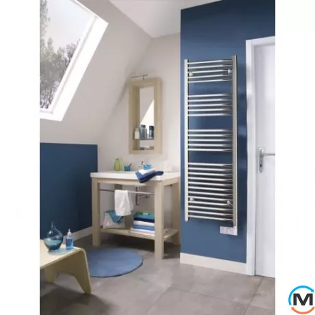 Електрична сушка для рушників Atlantic 2012 хромована пряма 500 Вт (1440*480*30(85 з кріпленням)), Колір: Хром, Макс. потужність (Вт): 500, Висота (мм): 1453, фото , зображення 5