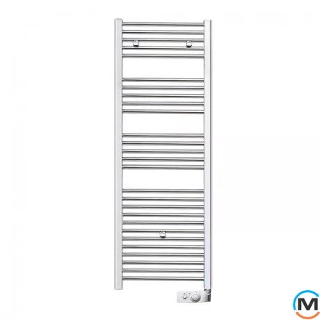 Електрична сушка для рушників Atlantic 2012 хромована пряма 500 Вт (1440*480*30(85 з кріпленням)), Колір: Хром, Макс. потужність (Вт): 500, Висота (мм): 1453, фото 