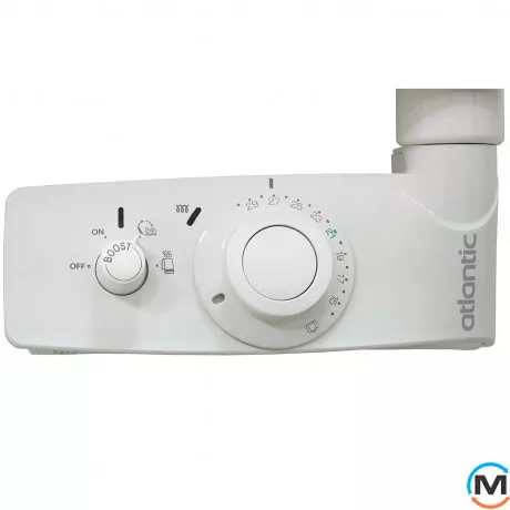 Електричний сушка для рушників Atlantic Adelis білий 984х556х118мм 500 Вт, Колір: білий, Макс. потужність (Вт): 500, Висота (мм): 984, фото , зображення 3