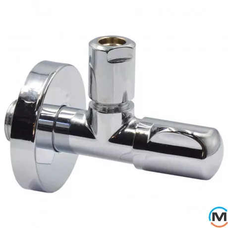 Кран Albertoni LINEA вентильний для сантехприладів Ø1/2" х 3/8", Модифікація: Без фильтра, фото 