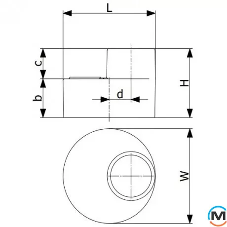 Переход канализационный Pam-GLOBAL чугун S 150x100, Модификация: 150x100, фото , изображение 2