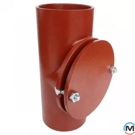 Ревизия канализационная круглая Pam-GLOBAL чугун S70, Диаметр (мм): 70, фото 