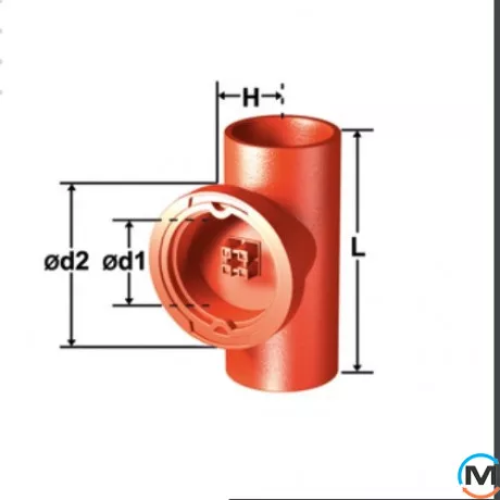 Ревизия канализационная круглая Pam-GLOBAL чугун S200, Диаметр (мм): 200, фото , изображение 2