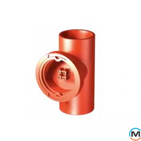 Ревизия канализационная круглая Pam-GLOBAL чугун S100, Диаметр (мм): 100, фото 