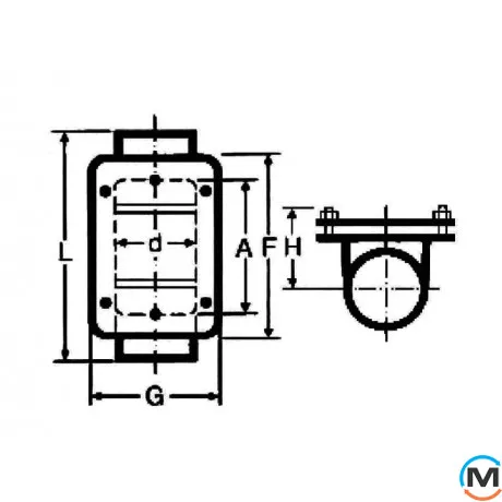Ревізія прямокутна Pam-GLOBAL S 125, Діаметр (мм): 125, фото , зображення 3