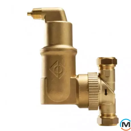 Сепаратор повітря Spirotech SpiroVent Air 1½"Vertical, Діаметр різьблення: 1 1/2", фото , зображення 2