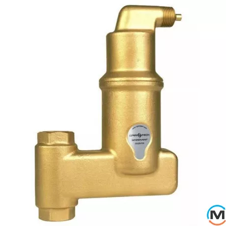 Сепаратор повітря Spirotech SpiroVent Air 1½"Vertical, Діаметр різьблення: 1 1/2", фото 