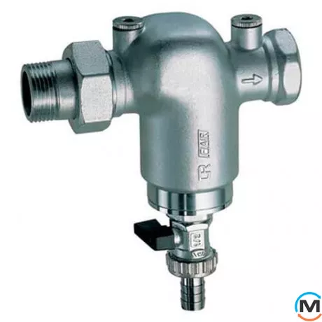 Хромований фільтр FAR НР-ВР 3/4" 100мкм без манометрів, фото 