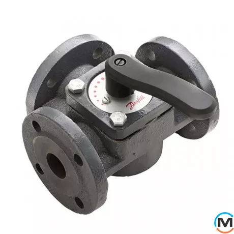 Поворотный трехходовой клапан Danfoss HFE3 PN6 DN65/90, Диаметр прохода: DN65, фото , изображение 2