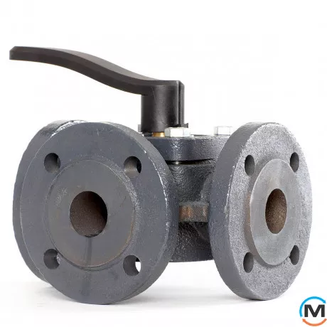 Поворотний триходовий клапан Danfoss HFE3 PN6 DN80/150, Діаметр проходу: DN80, фото 