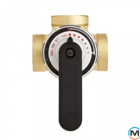 Поворотний триходовий клапан Danfoss HRB3 PN10 DN15/4,0, Діаметр різьблення: 1/2", фото , зображення 2