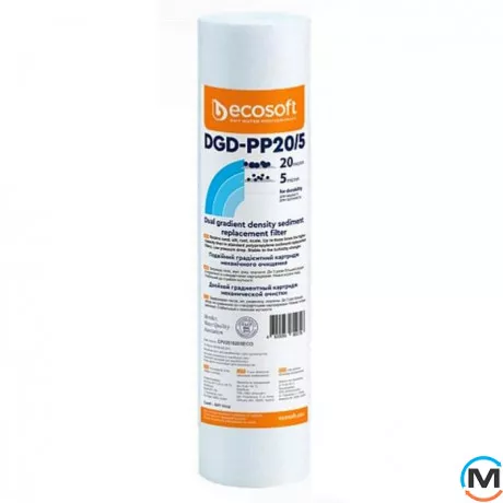 Градієнтний картридж із спіненого поліпропілену Ecosoft 2,5"x10", фото 