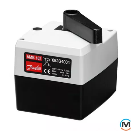 Електропривод Danfoss AMB182 15 Нм 230В 60с, Електроживлення: 220 V, Варіант: З кінцевим вимикачем, Час спрацьовування: 60, фото , зображення 2